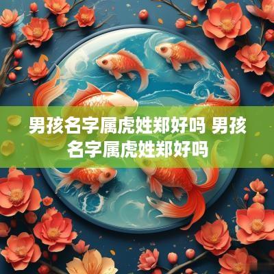 男孩名字属虎姓郑好吗 男孩名字属虎姓郑好吗