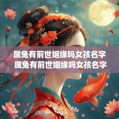 属兔有前世姻缘吗女孩名字 属兔有前世姻缘吗女孩名字大全