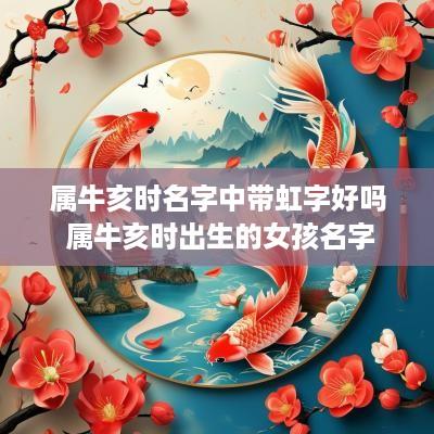 属牛亥时名字中带虹字好吗 属牛亥时出生的女孩名字