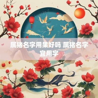 属猪名字用果好吗 属猪名字宜用字