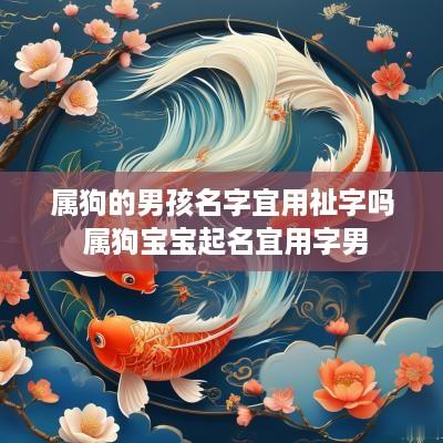 属狗的男孩名字宜用祉字吗 属狗宝宝起名宜用字男