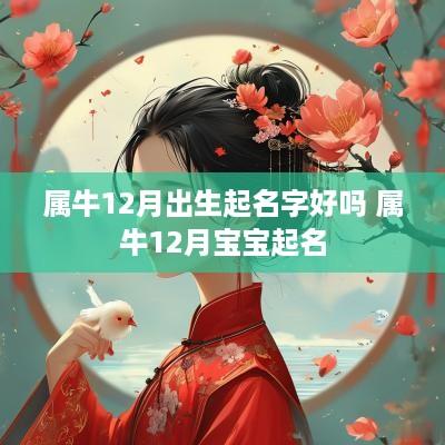 属牛12月出生起名字好吗 属牛12月宝宝起名