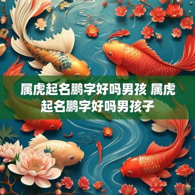 属虎起名鹏字好吗男孩 属虎起名鹏字好吗男孩子