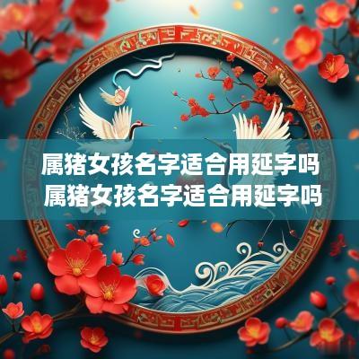 属猪女孩名字适合用延字吗 属猪女孩名字适合用延字吗怎么取