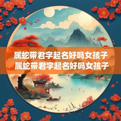 属蛇带君字起名好吗女孩子 属蛇带君字起名好吗女孩子