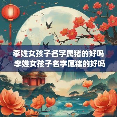 李姓女孩子名字属猪的好吗 李姓女孩子名字属猪的好吗好听吗