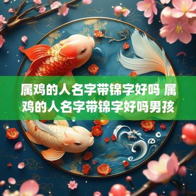 属鸡的人名字带锦字好吗 属鸡的人名字带锦字好吗男孩