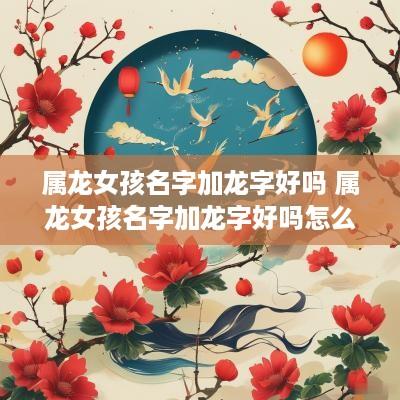 属龙女孩名字加龙字好吗 属龙女孩名字加龙字好吗怎么取