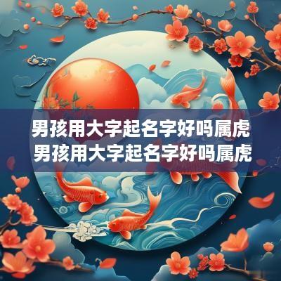 男孩用大字起名字好吗属虎 男孩用大字起名字好吗属虎的