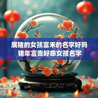 属猪的女孩富禾的名字好吗 猪年富贵好命女孩名字