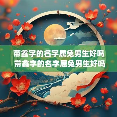 带鑫字的名字属兔男生好吗 带鑫字的名字属兔男生好吗
