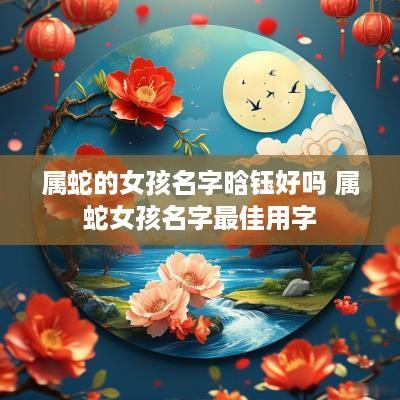 属蛇的女孩名字晗钰好吗 属蛇女孩名字最佳用字