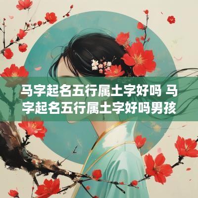 马字起名五行属土字好吗 马字起名五行属土字好吗男孩