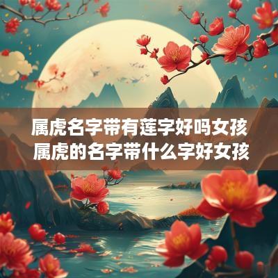 属虎名字带有莲字好吗女孩 属虎的名字带什么字好女孩
