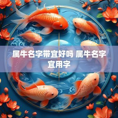属牛名字带宜好吗 属牛名字宜用字