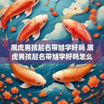 属虎男孩起名带旭字好吗 属虎男孩起名带旭字好吗怎么取