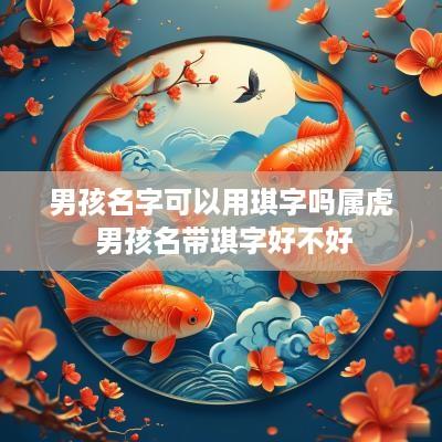 男孩名字可以用琪字吗属虎 男孩名带琪字好不好