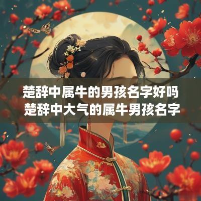 楚辞中属牛的男孩名字好吗 楚辞中大气的属牛男孩名字