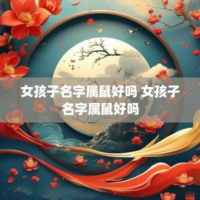 女孩子名字属鼠好吗 女孩子名字属鼠好吗