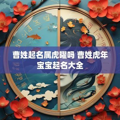 曹姓起名属虎曜吗 曹姓蛇年宝宝起名大全
