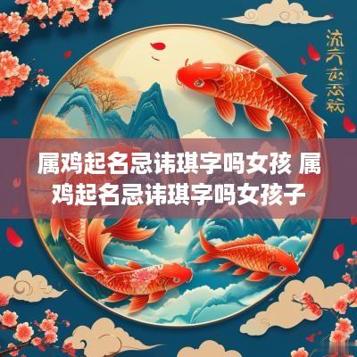 属鸡起名忌讳琪字吗女孩 属鸡起名忌讳琪字吗女孩子