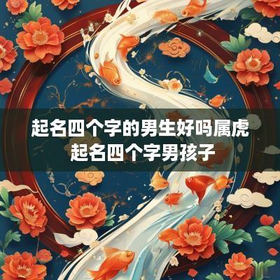 起名四个字的男生好吗属虎 起名四个字男孩子