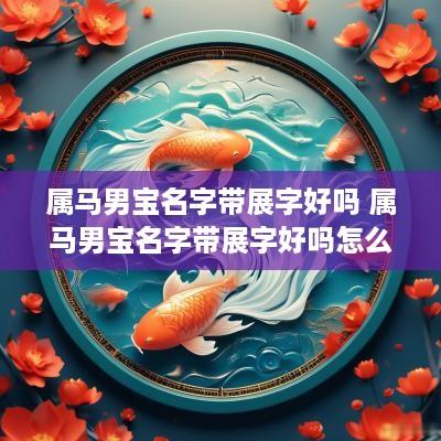 属马男宝名字带展字好吗 属马男宝名字带展字好吗怎么取