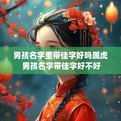 男孩名字里带佳字好吗属虎 男孩名字带佳字好不好