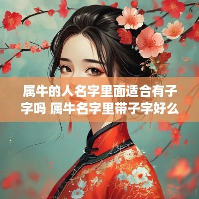 属牛的人名字里面适合有子字吗 属牛名字里带子字好么