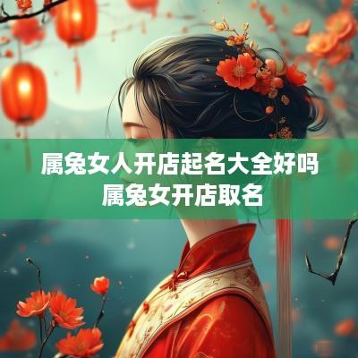 属兔女人开店起名大全好吗 属兔女开店取名