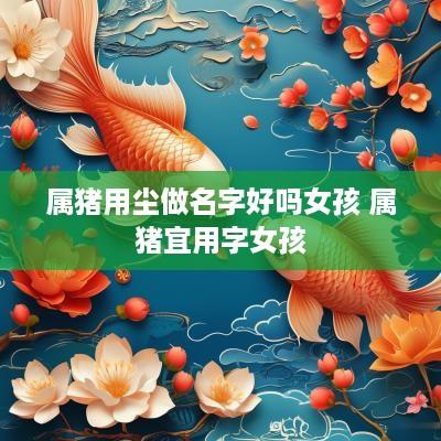 属猪用尘做名字好吗女孩 属猪宜用字女孩