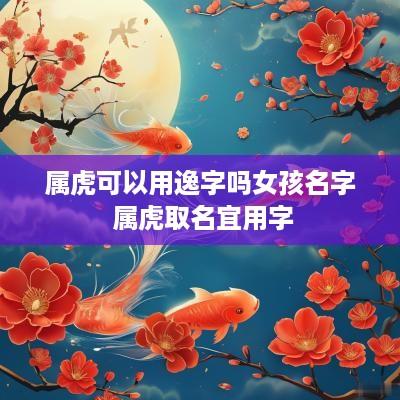 属虎可以用逸字吗女孩名字 属虎取名宜用字