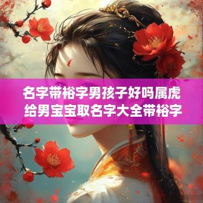 名字带裕字男孩子好吗属虎 给男宝宝取名字大全带裕字的