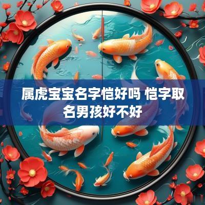 属虎宝宝名字恺好吗 恺字取名男孩好不好