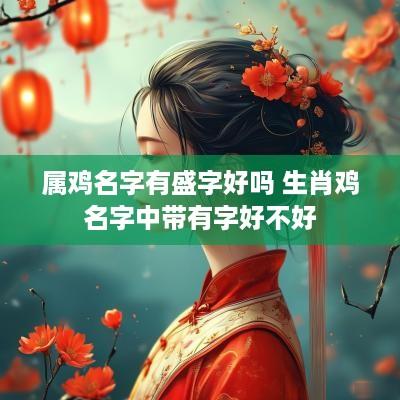 属鸡名字有盛字好吗 生肖鸡名字中带有字好不好