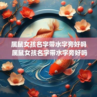 属鼠女孩名字带水字旁好吗 属鼠女孩名字带水字旁好吗怎么取