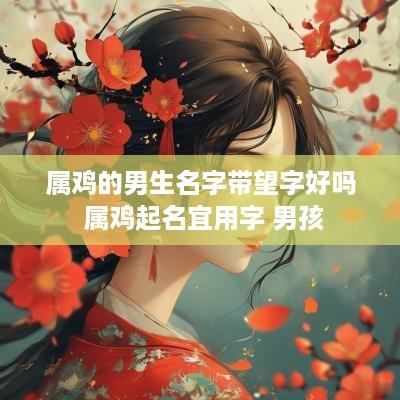 属鸡的男生名字带望字好吗 属鸡起名宜用字 男孩