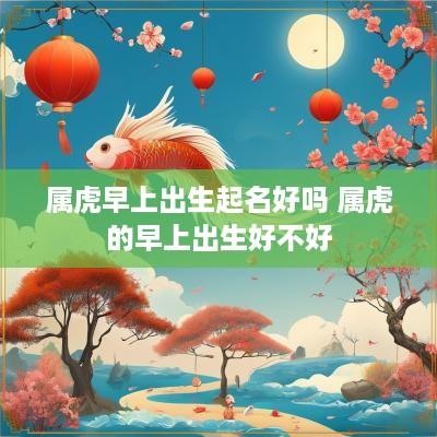 属虎早上出生起名好吗 属虎的早上出生好不好