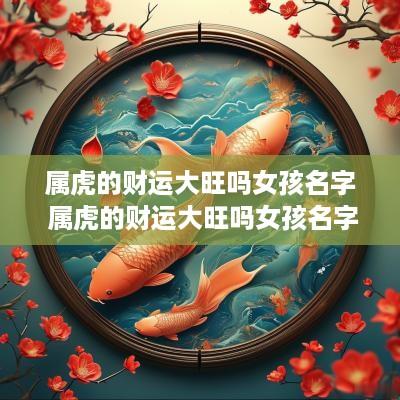 属虎的财运大旺吗女孩名字 属虎的财运大旺吗女孩名字叫什么