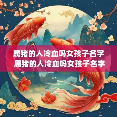 属猪的人冷血吗女孩子名字 属猪的人冷血吗女孩子名字大全