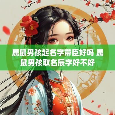属鼠男孩起名字带臣好吗 属鼠男孩取名辰字好不好