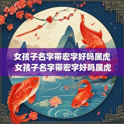 女孩子名字带宏字好吗属虎 女孩子名字带宏字好吗属虎的