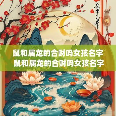 鼠和属龙的合财吗女孩名字 鼠和属龙的合财吗女孩名字大全