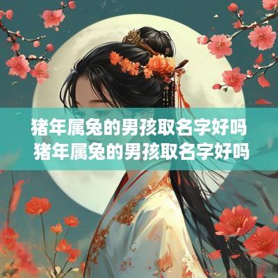猪年属兔的男孩取名字好吗 猪年属兔的男孩取名字好吗