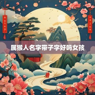 属猴人名字带子字好吗女孩