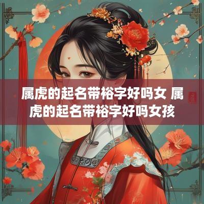 属虎的起名带裕字好吗女 属虎的起名带裕字好吗女孩