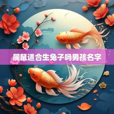 属鼠适合生兔子吗男孩名字