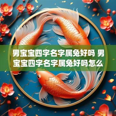 男宝宝四字名字属兔好吗 男宝宝四字名字属兔好吗怎么取