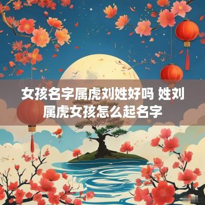 女孩名字属虎刘姓好吗 姓刘属虎女孩怎么起名字