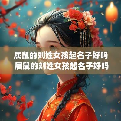 属鼠的刘姓女孩起名子好吗 属鼠的刘姓女孩起名子好吗
